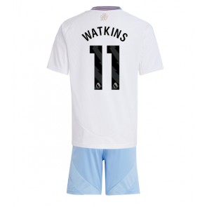 Aston Villa Ollie Watkins #11 Dětské Venkovní dres komplet 2024-25 Krátký Rukáv (+ trenýrky)